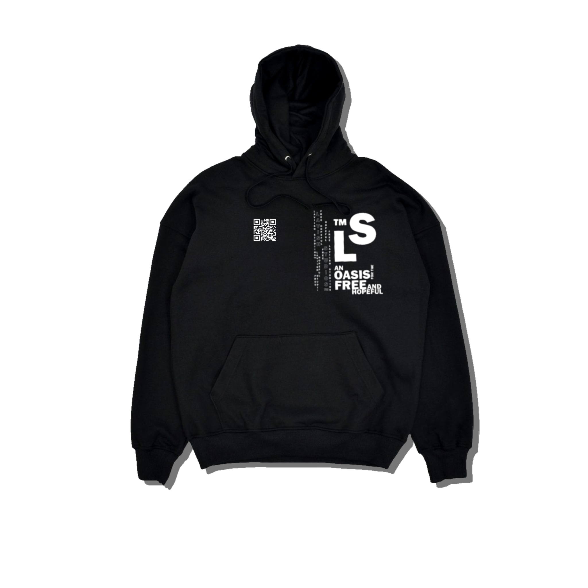 Black 2024 promo hoodie