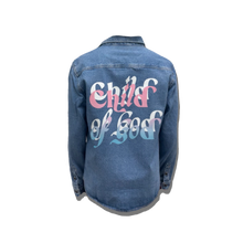 Load image into Gallery viewer, Lavish Studios™ Child of God Heavy Denim Shirt i1
